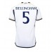 Real Madrid Jude Bellingham #5 Voetbalkleding Thuisshirt 2023-24 Korte Mouwen